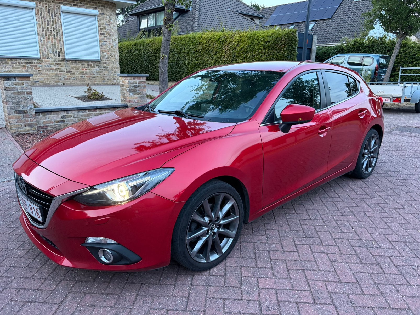 Mazda3 //2015// 2.2 diesel//euro6b, Autos, Rouge, Achat, Adapté aux personnes handicapées, Euro 6