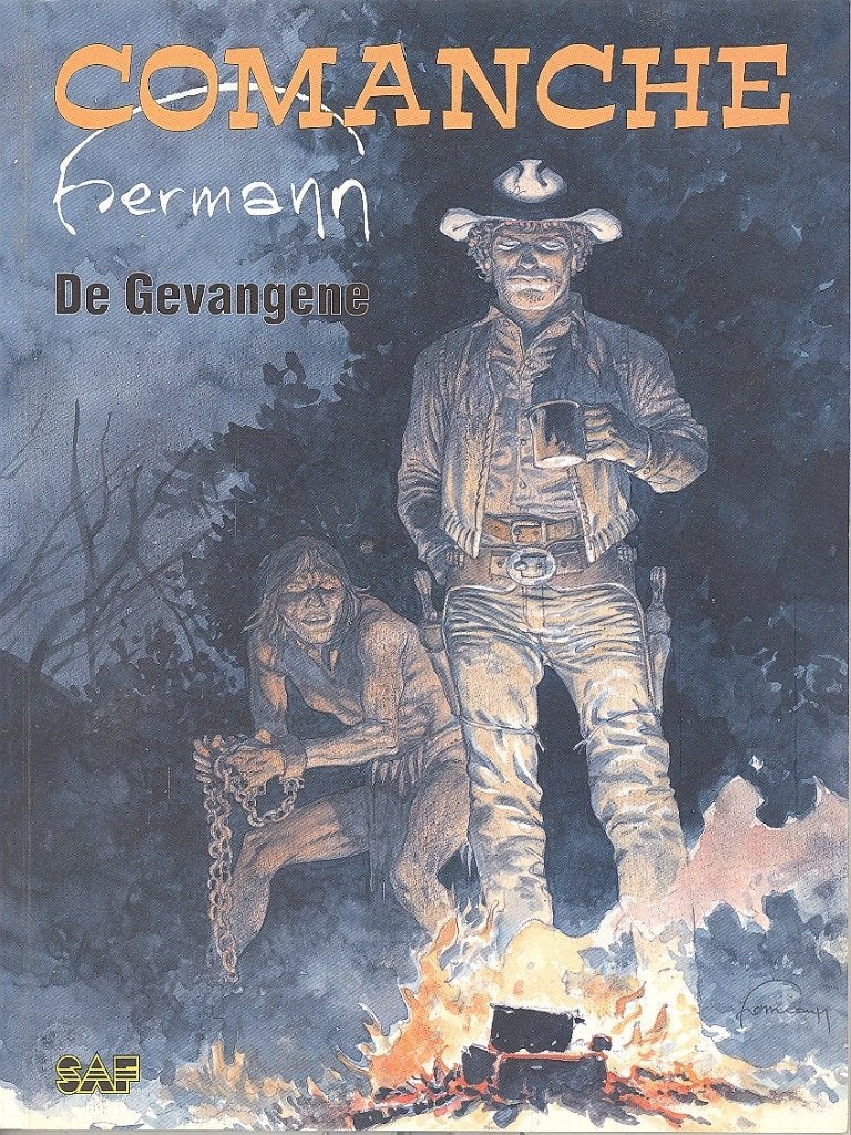 Comanche - De gevangene., Enlèvement ou Envoi, Une BD, Comme neuf, Hermann.