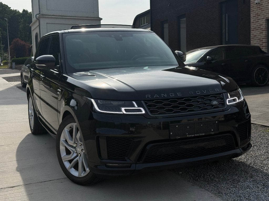 Range Rover Sport P400e 2.0 HSE Dynamic *360*Pano*SeatCool*, Automaat, Zwart, Leder, 5 zetels