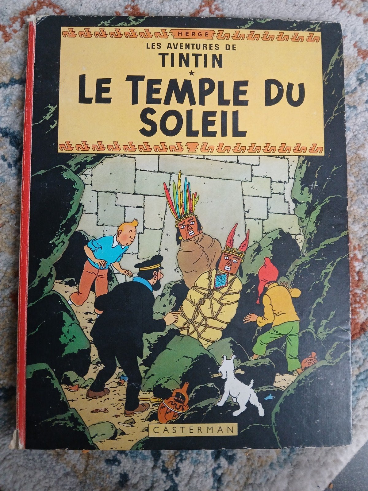 tintin le temple du soleil, Enlèvement