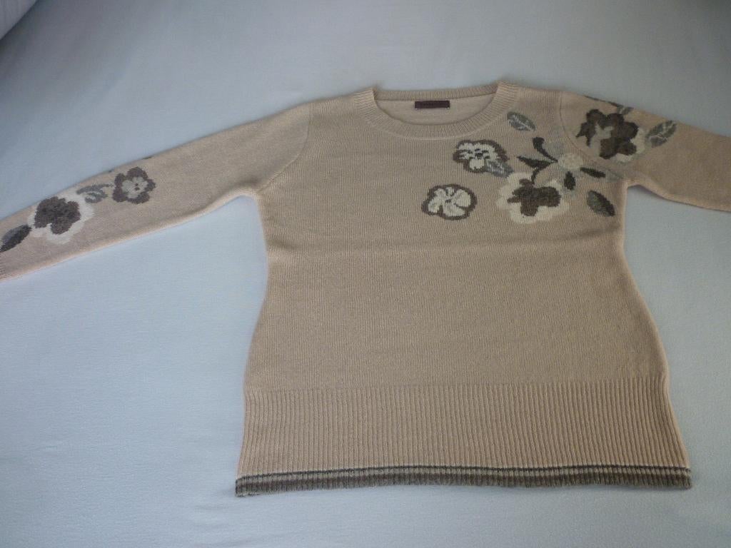 Wollen Trui Devernois, Kleding | Dames, Beige, Nieuw, Ophalen of Verzenden, Maat 36 (S)