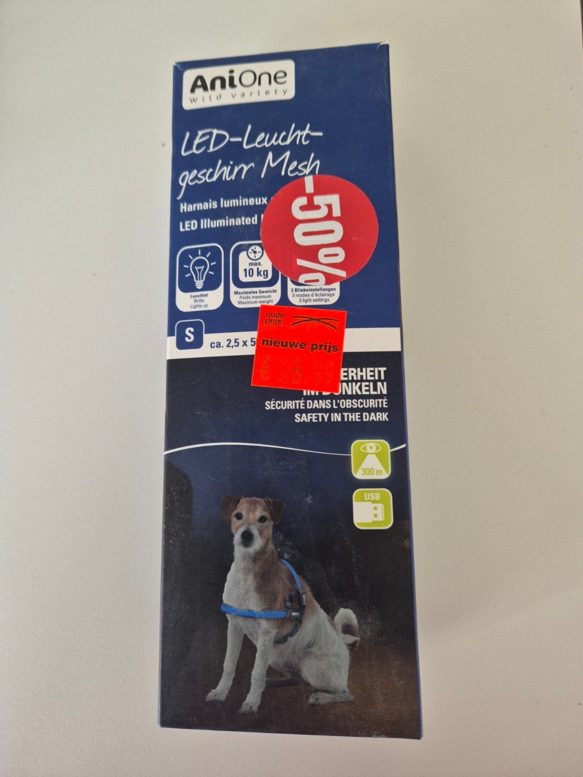led harnas voor kleine hond oplaadbaar, Dieren en Toebehoren, Ophalen, Verlicht, Nieuw