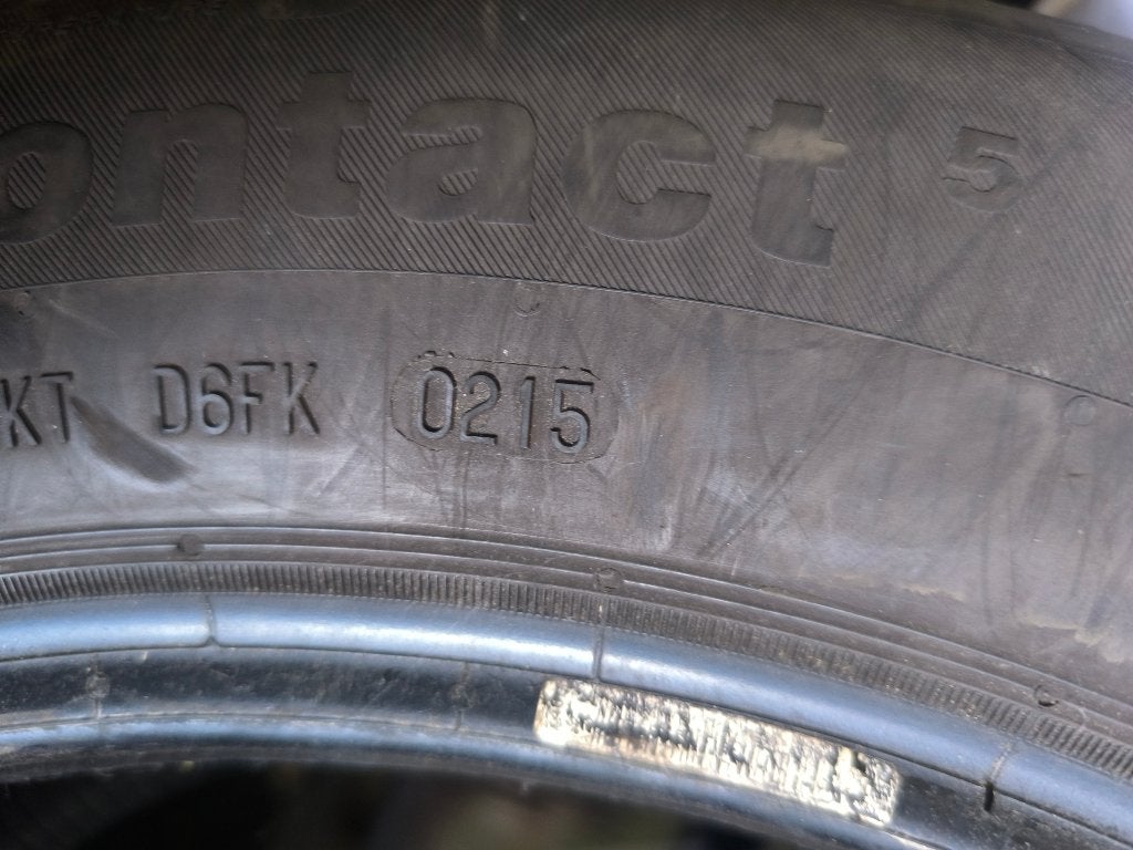 2x 215/60 R17 Continental zomerbanden, Auto-onderdelen, Ophalen, 17 inch, Band(en), Personenwagen