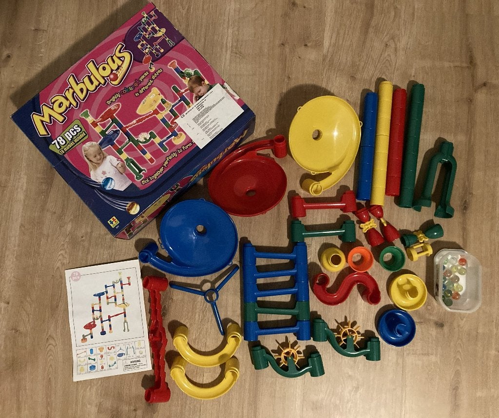 knikkerbaanset, Kinderen en Baby's, Speelgoed | Overig, Ophalen, Zo goed als nieuw, Jongen of Meisje