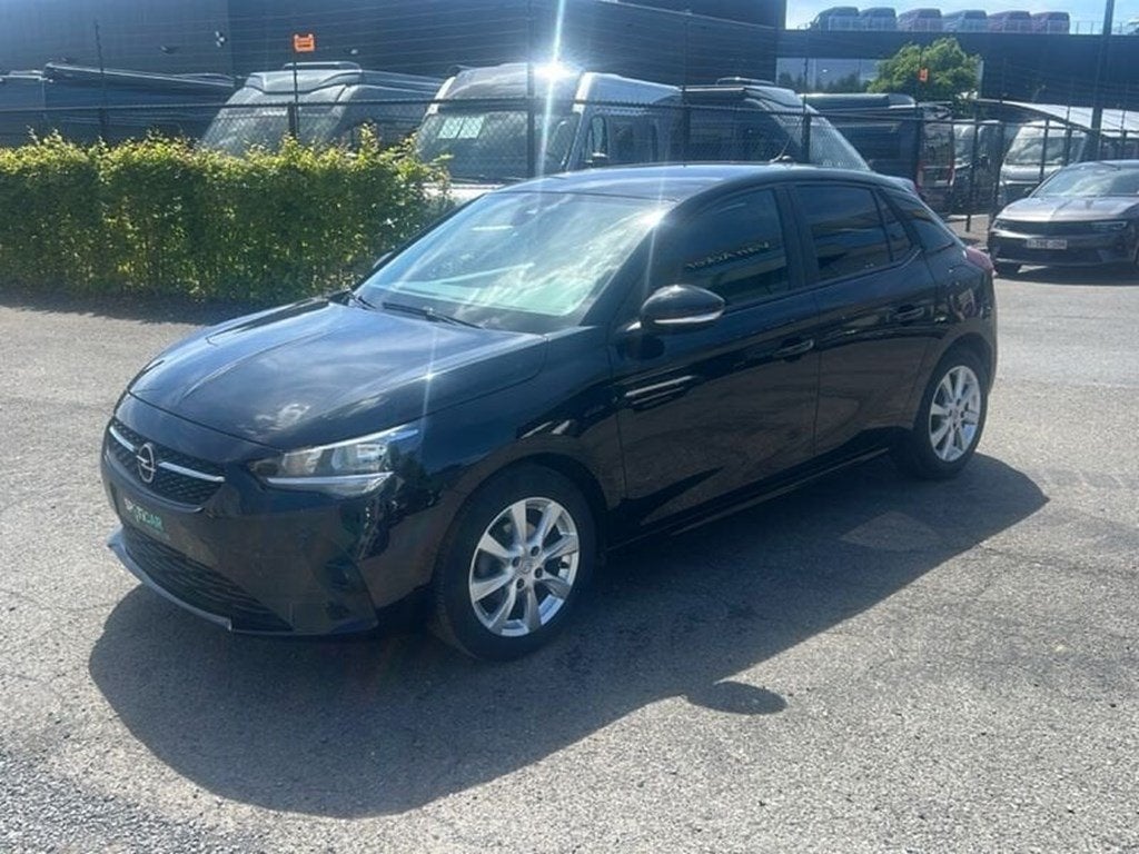 Opel Corsa 1.2 75pk,Edition , Navigatie, Camera, Sensoren a, Adaptieve lichten, 75 pk, Zwart, Zwart