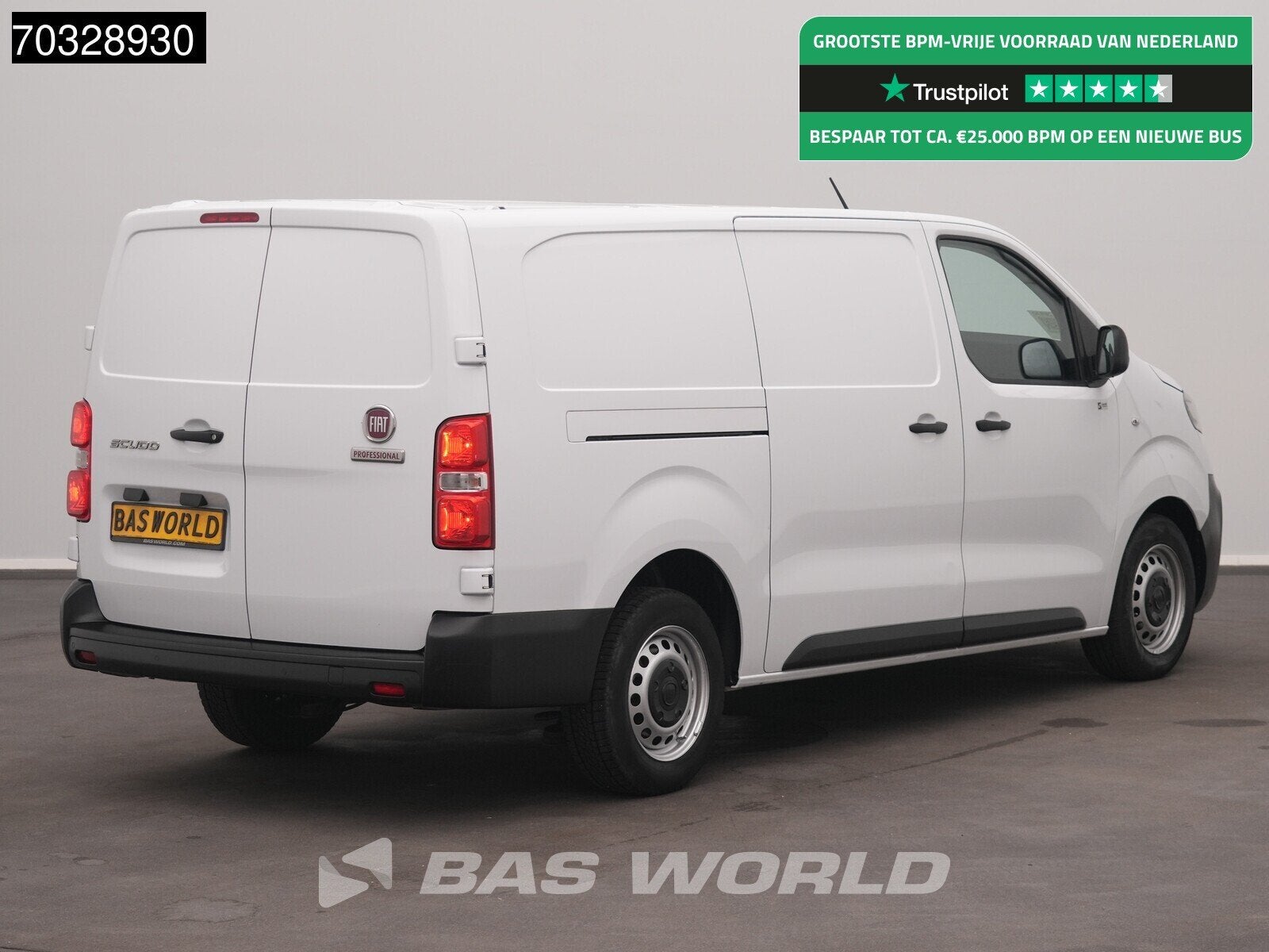 Fiat Scudo 144PK L3H1 Airco Cruise Parkeersensoren Euro6 L3, Stof, Gebruikt, Euro 6, Parkeersensor