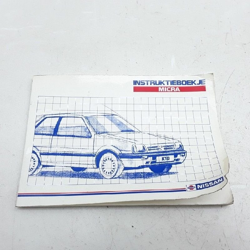 MANUEL UTILISATEUR Nissan Micra (K10) (01-1982/11-1992), Utilisé, Nissan
