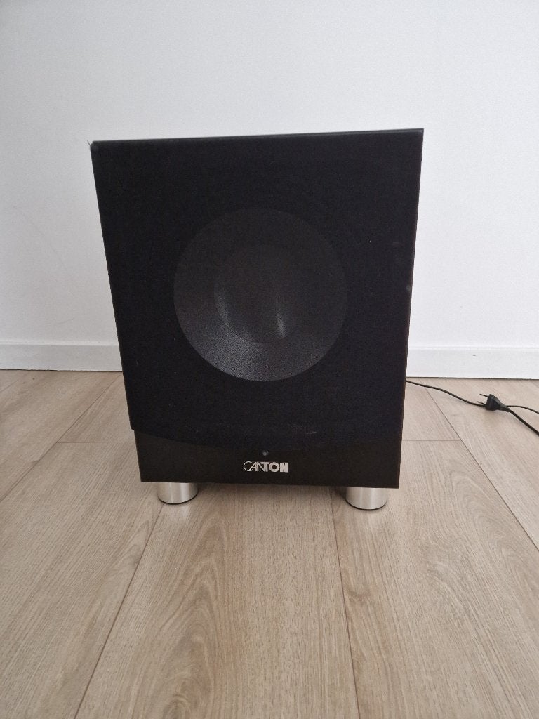 Canton Sub 12 subwoofer (mat zwart), Audio, Tv en Foto, Basreflex, Subwoofer, Zo goed als nieuw, Ophalen