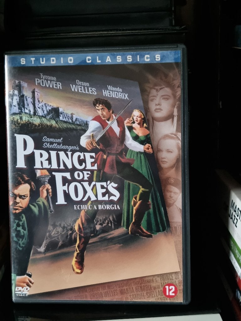 Prince of Foxes, Tyrone Power, Orson Welles, Wanda Hendrix, Ophalen of Verzenden