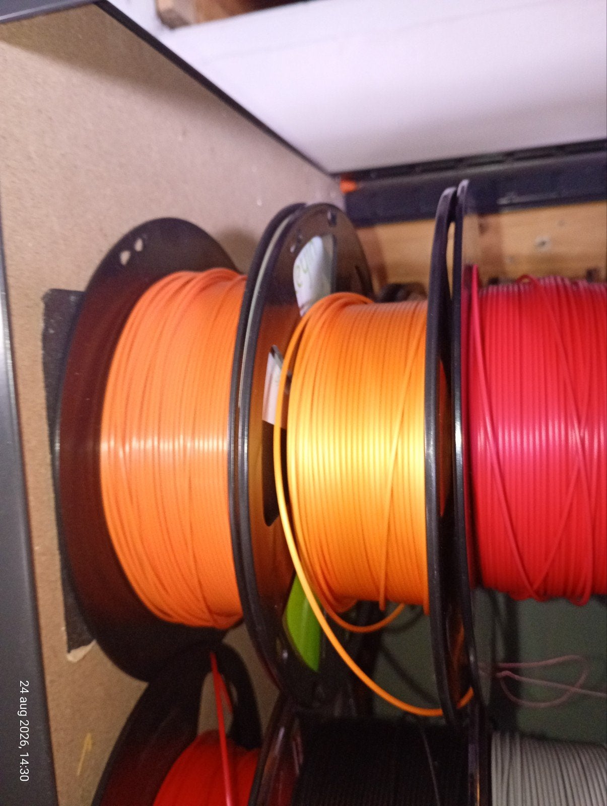 18 rollen filament, Computers en Software, 3D-printerbenodigheden, Ophalen of Verzenden, Zo goed als nieuw, Filamentrollen