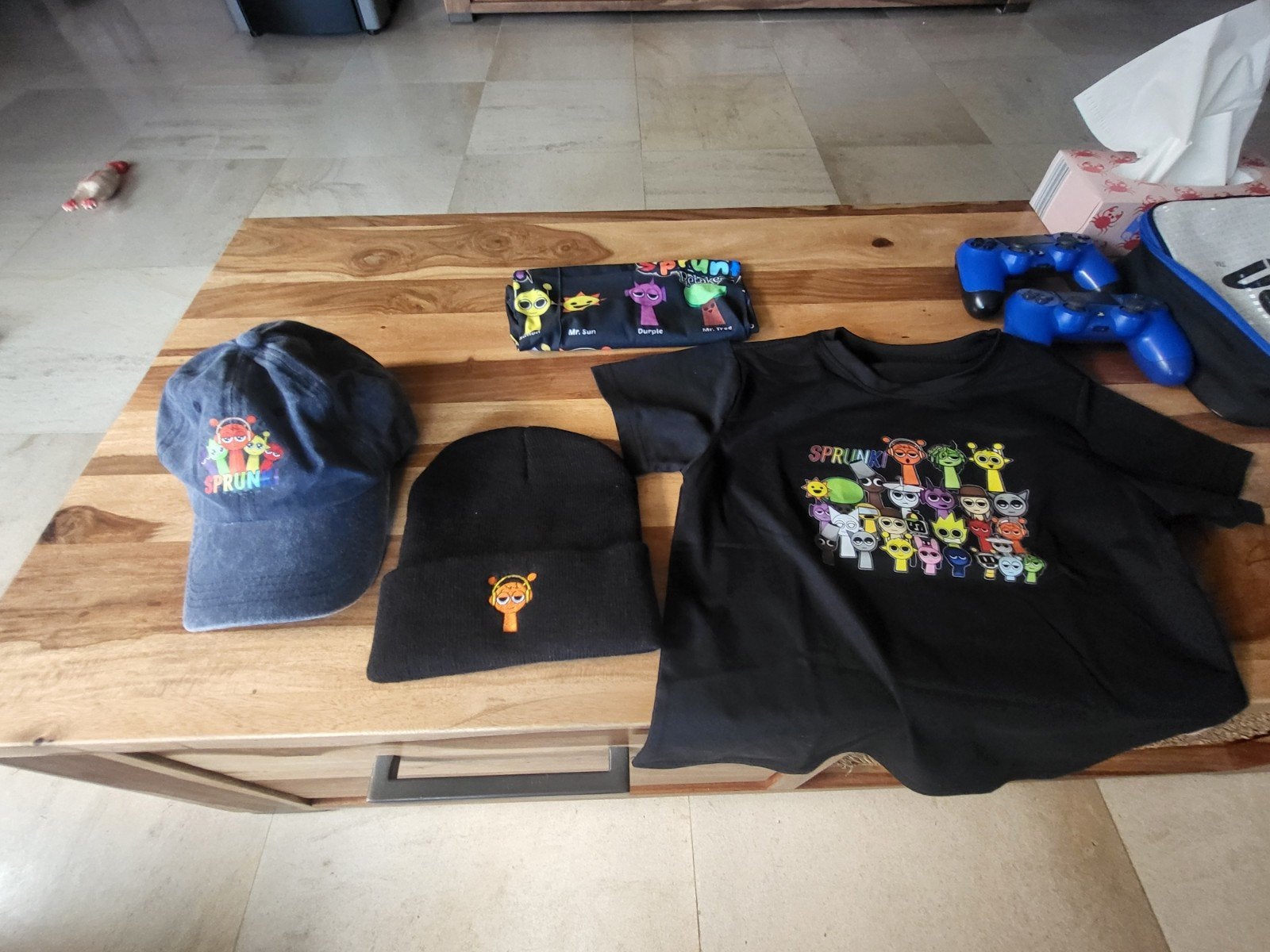 Set sprunky Nieuwstaat!
T-shirt maat 130
Pet universele maat, Ophalen