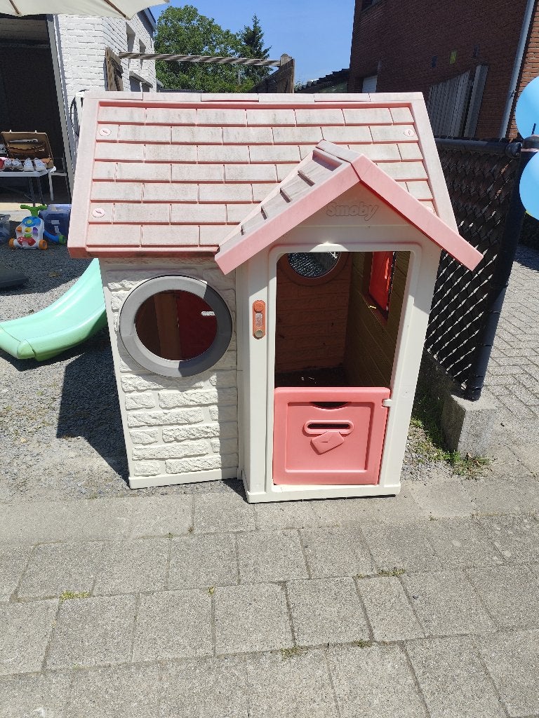 Smoby huisje, Ophalen, Gebruikt, Plastic