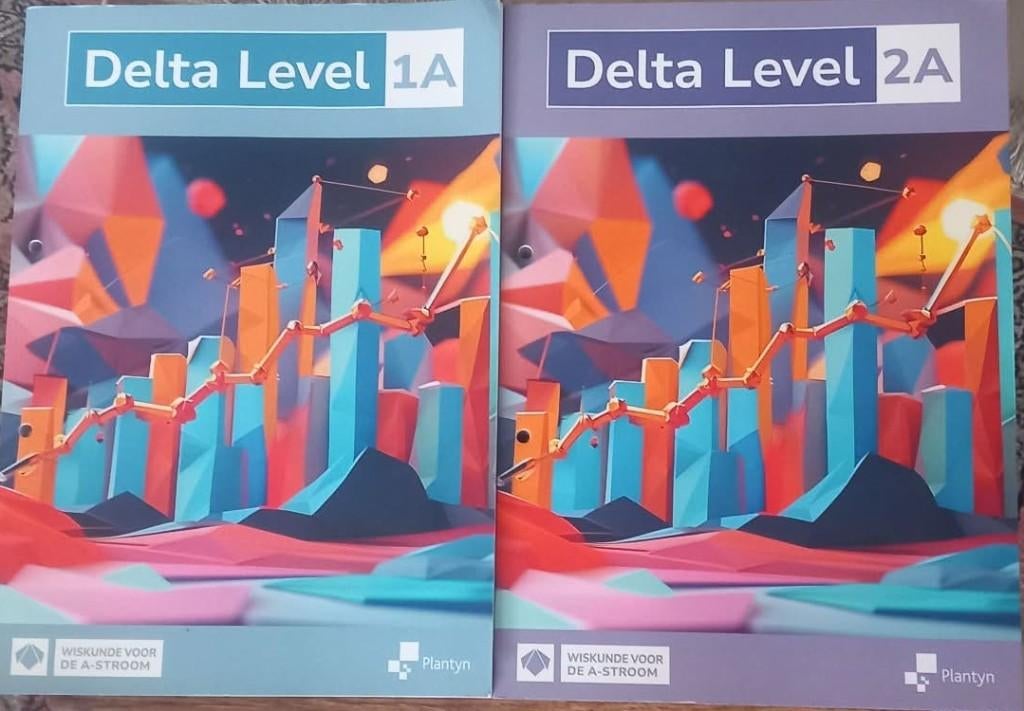 Delta 1A en 2A wiskunde voor A Stroom studieboeken, Ophalen, Nieuw, Wiskunde A, Diverse auteurs