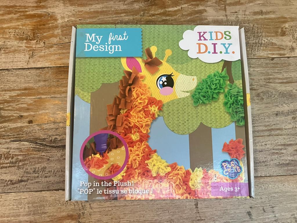 Kids DIY - Giraf, Ophalen of Verzenden, Zo goed als nieuw, Knutselen