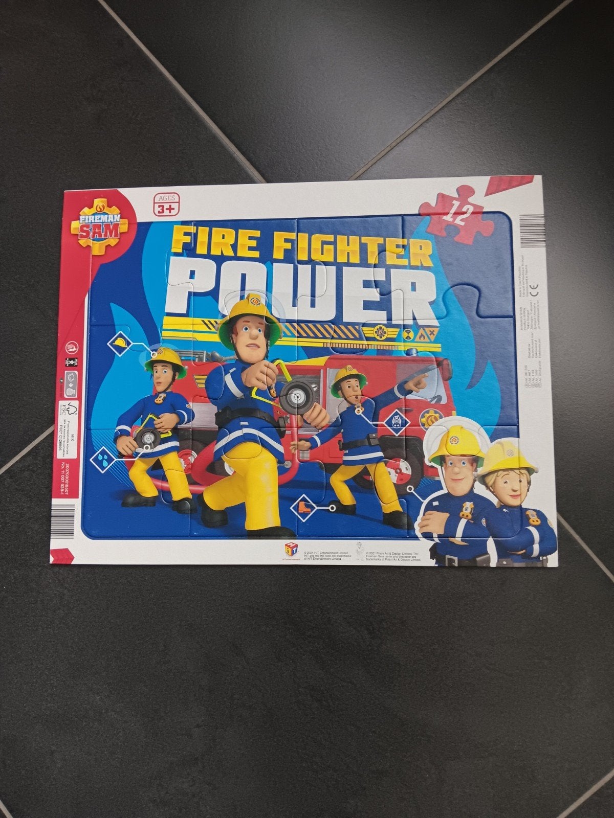 puzzel 12 stuks. In perfecte staat., Ophalen, 10 tot 50 stukjes, Zo goed als nieuw
