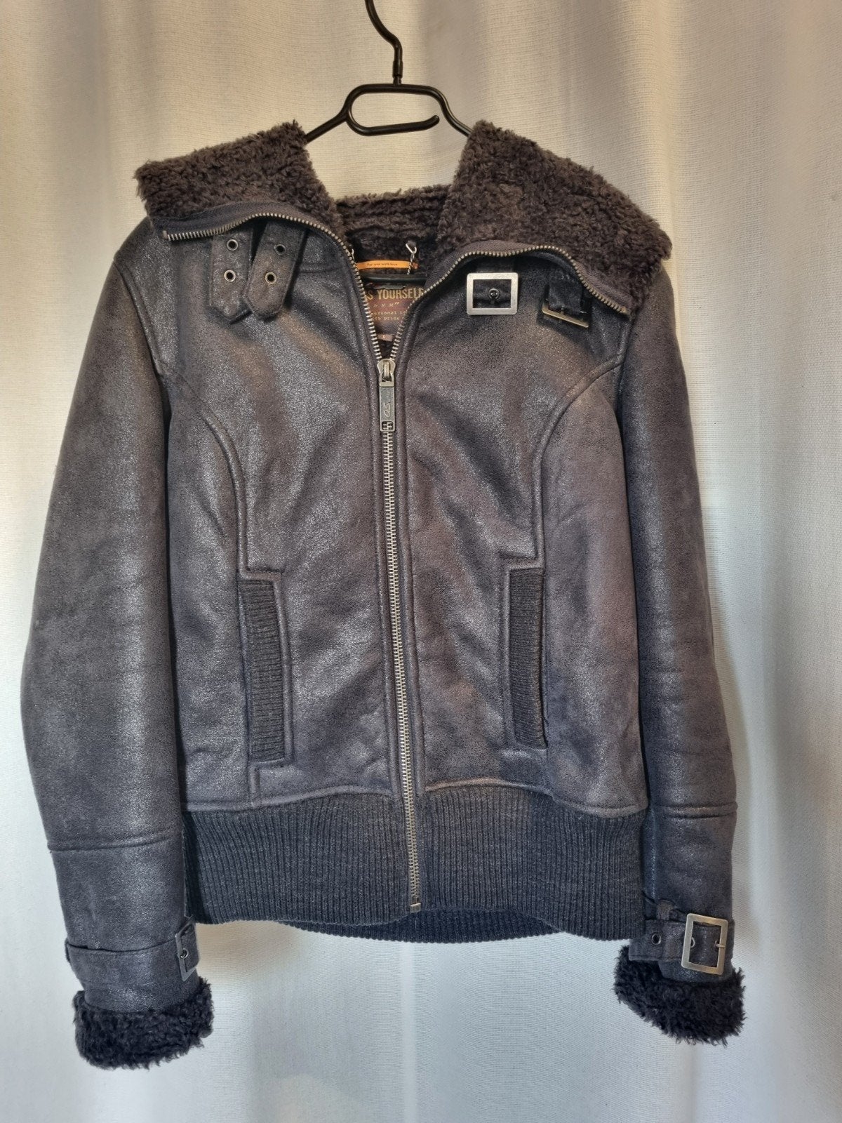 winterjas dames, Kleding | Dames, Ophalen of Verzenden, Zo goed als nieuw, Grijs