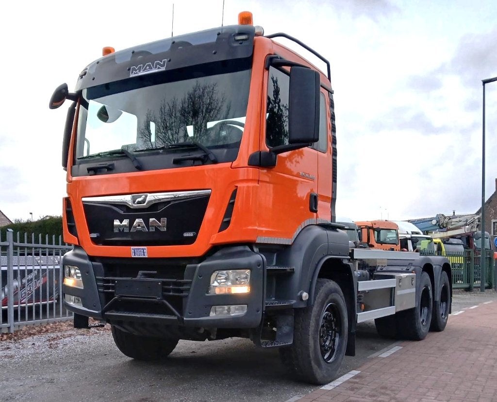 MAN TGS 26.460 6x4 met containersysteem nr 67, Achat, Euro 6, Entreprise, MAN