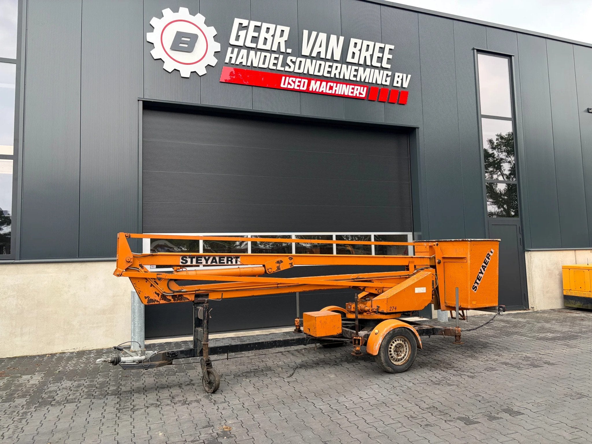 custers R170-11 aanhanger hoogwerker
