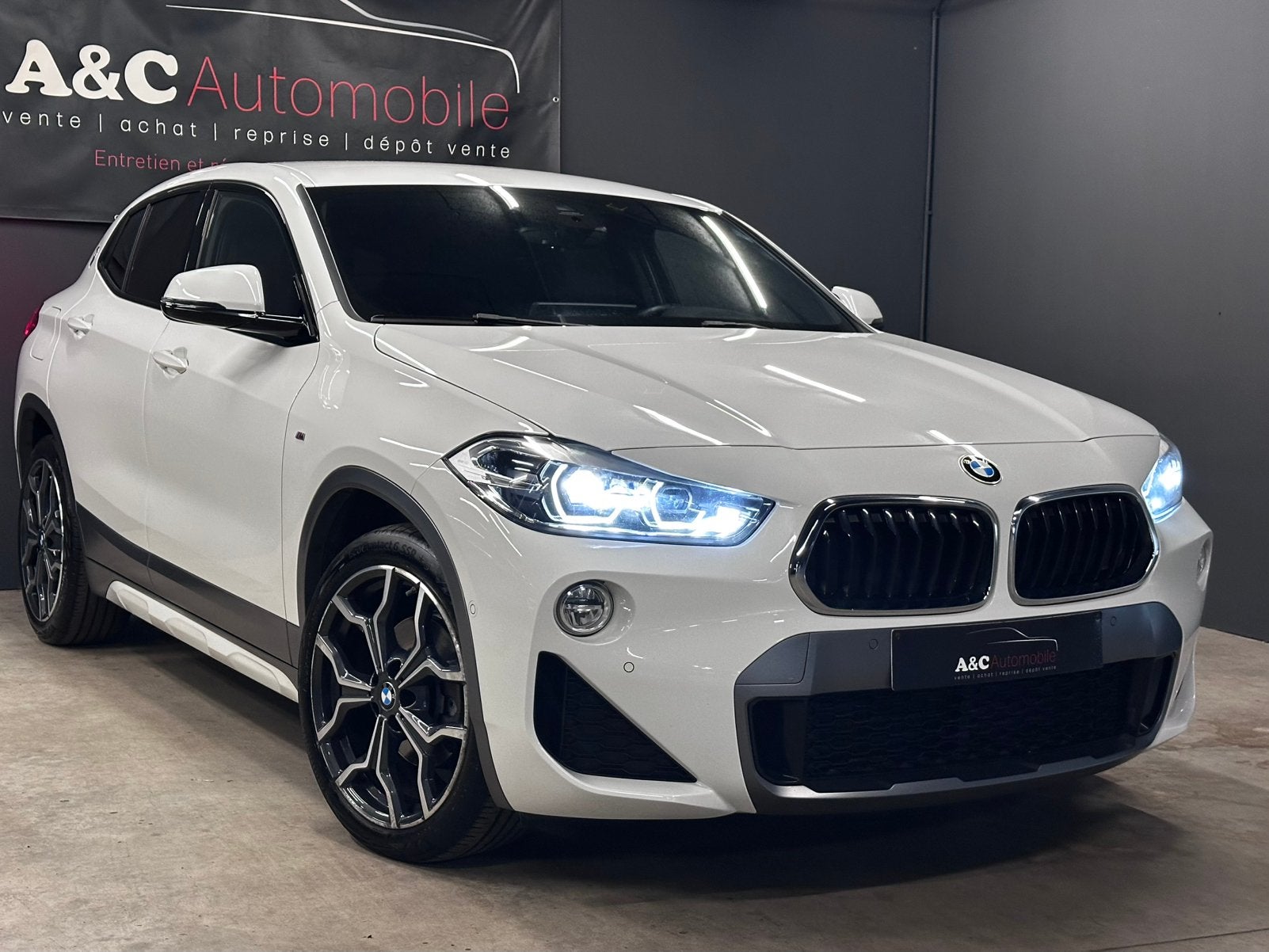 Bmw x2 1.8d 150CH Pack M • Boite Auto • Xenon, Auto's, X2, 1995 cc, 4 cilinders, Wit