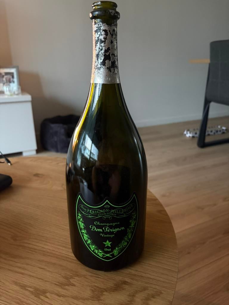 Lege Dom Pérignon magnun 2010, Ophalen, Gebruikt, Frankrijk, Champagne