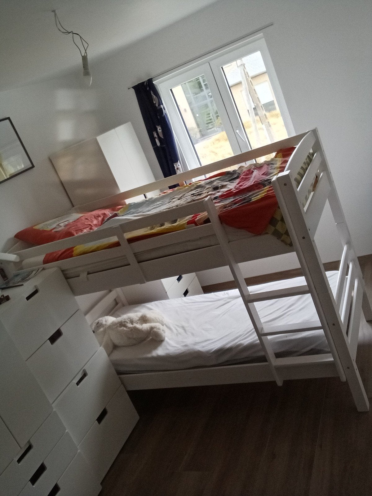 kinderkamer met stapelbed/ 2 enkele bedden, Ophalen, Gebruikt, Stapelbed