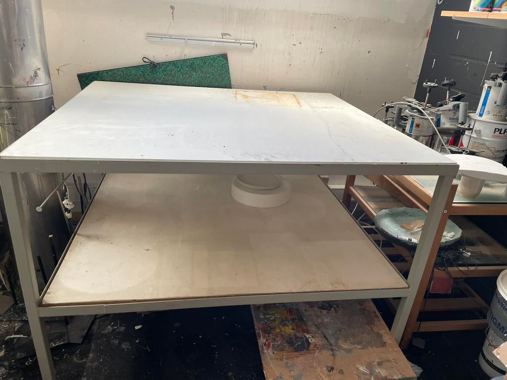 Atelier - werk - DIY - tafel, Enlèvement, Utilisé