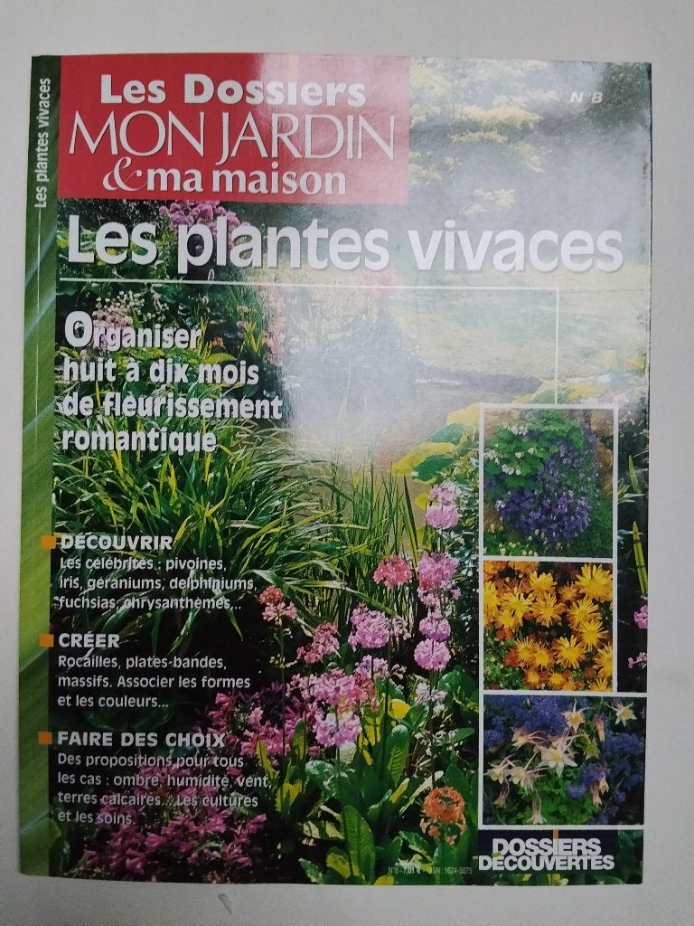 Les dossiers Mon jardin & ma maison : Les plantes vivaces, Enlèvement ou Envoi, Utilisé