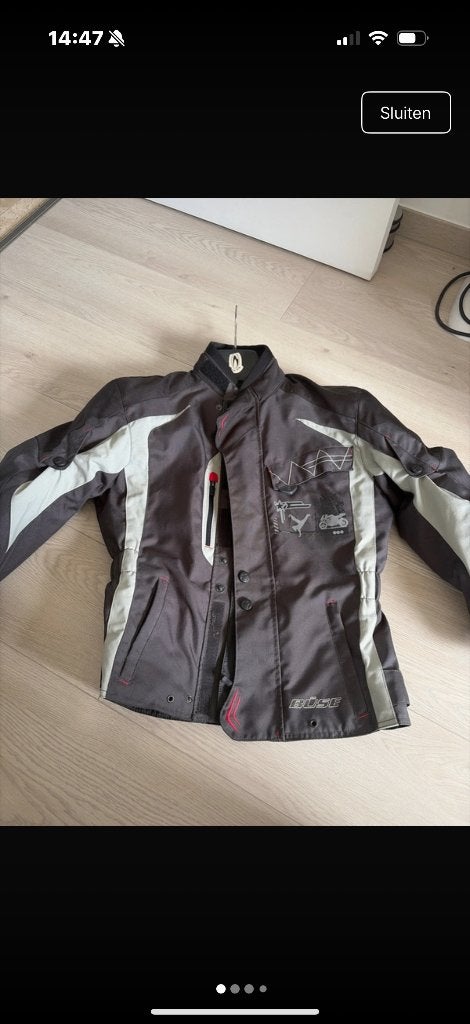 Büse motorjas kind, Motoren, Kleding | Motorkleding, Ophalen, Jas | textiel, Kinderen, BUSE