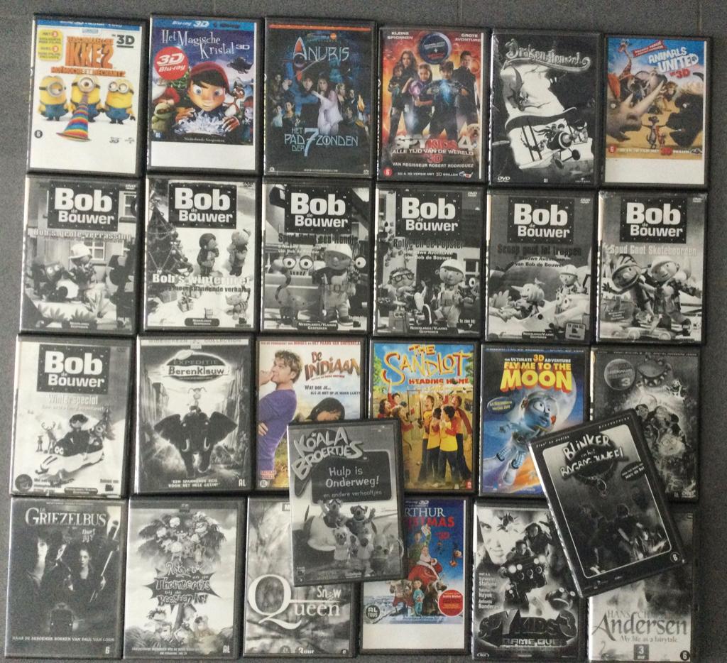 25 tal dvd’s- kinderen en jeugd, Cd's en Dvd's, Dvd's | Kinderen en Jeugd, Alle leeftijden, Ophalen of Verzenden, Gebruikt, Overige genres