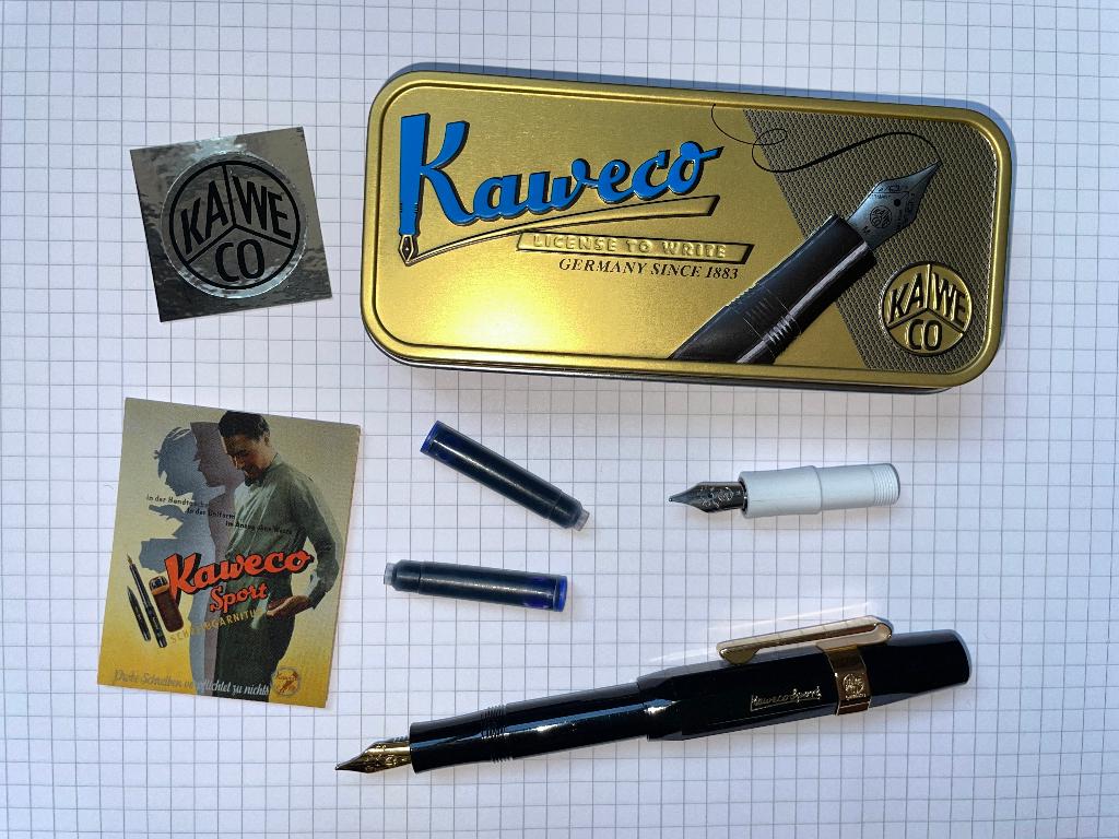Kaweco Classic Sport Noir medium <M> NEUF, Diversen, Schrijfwaren, Nieuw, Ophalen