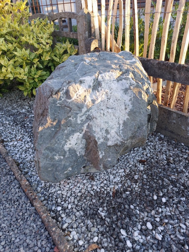 grote rotssteen voor tuin, Enlèvement
