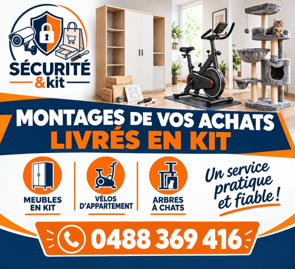 Montage de meubles, Enlèvement ou Envoi