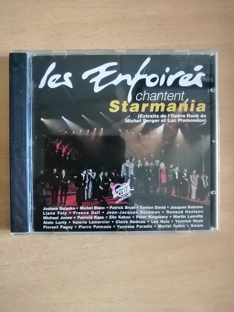 CD Les Enfoirés chantent Starmania, Enlèvement ou Envoi, Rock