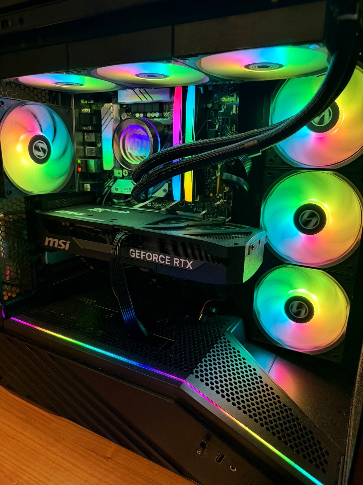 Pc gamer Rtx 5080 / i9 12900kf, Informatique & Logiciels, Pc & Câble réseau, Comme neuf, Enlèvement
