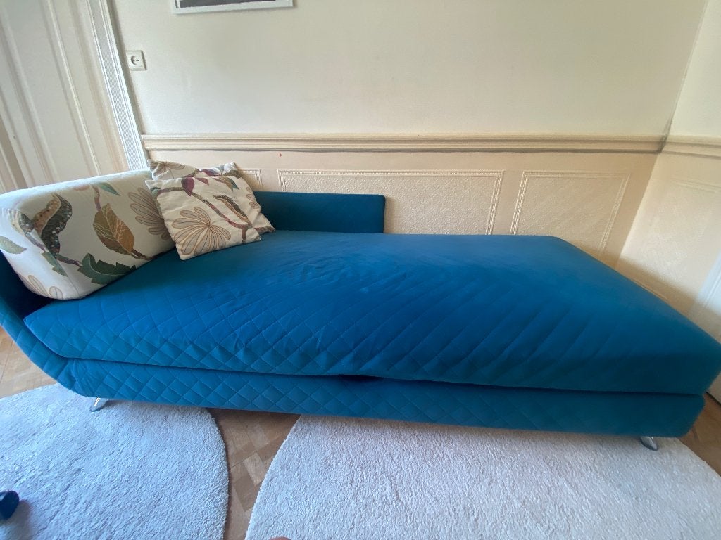 Lit mono, Maison & Meubles, Chambre à coucher | Lits, 90 cm, Tissu, Une personne, Utilisé