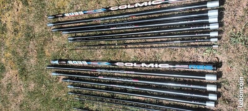 lot canne colmic 8033, Watersport en Boten, Ophalen, Gebruikt