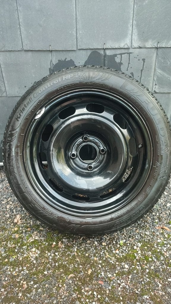 Kit pneus Hiver Peugeot 208, Ophalen, Gebruikt, 16 inch, Banden en Velgen