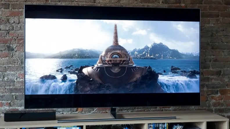 Samsung Series 7 55" Q7 QLED 4K SMART TV, Audio, Tv en Foto, QLED, Ophalen of Verzenden, Zo goed als nieuw, 100 Hz