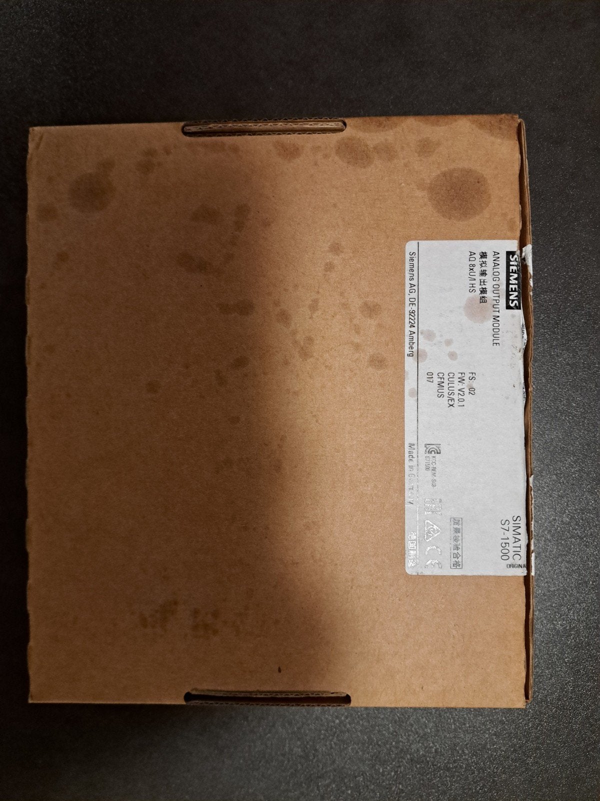 siemens s7 1500 Analoge uitgangskaart, Hobby en Vrije tijd, Ophalen of Verzenden, Nieuw