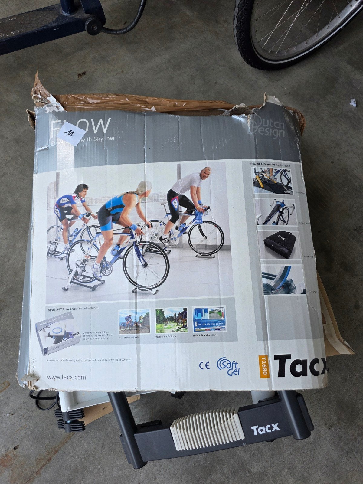 Fietstrainer, Enlèvement