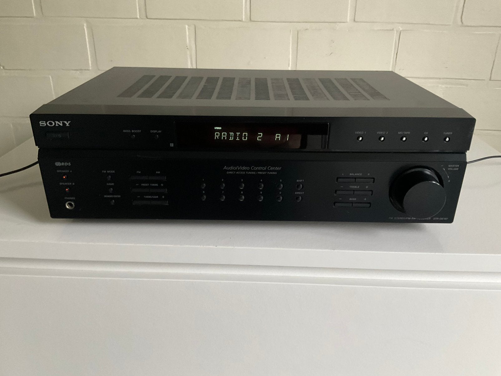 Amplificateur tuner Sonty STR DE 197, 2 x 100 W, TV, Hi-fi & Vidéo, Enlèvement ou Envoi, Comme neuf, Sony