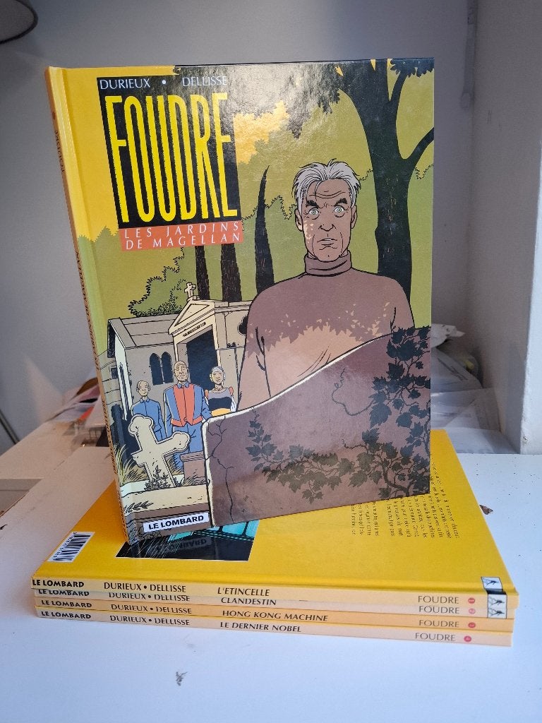 FOUDRE TOMES 1 à 5 SERIE COMPLETE TBE TOUS EO, Livres, Série complète ou Série, Enlèvement ou Envoi, Comme neuf
