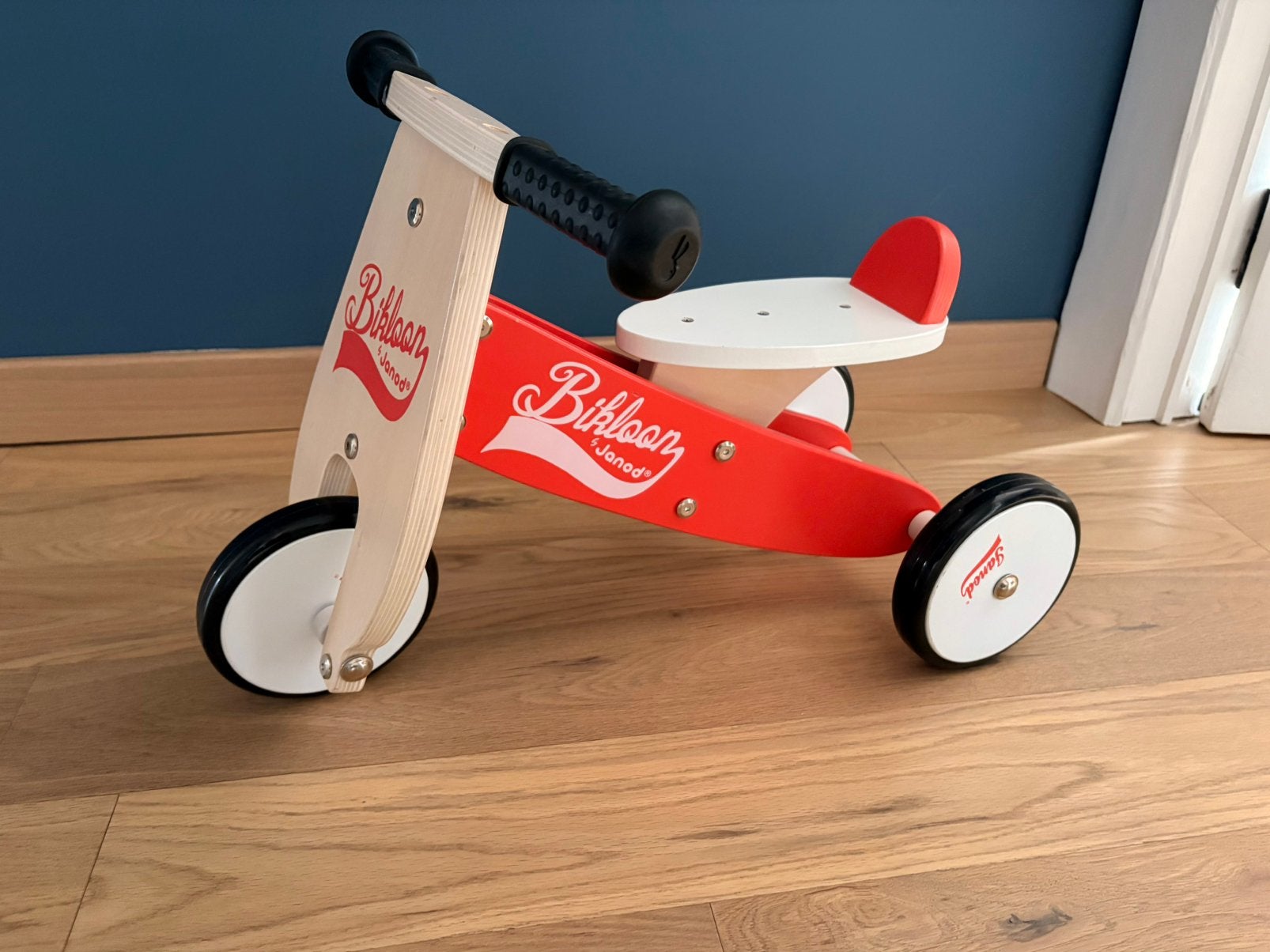 Tricycle Janod en bois, Enlèvement, Comme neuf