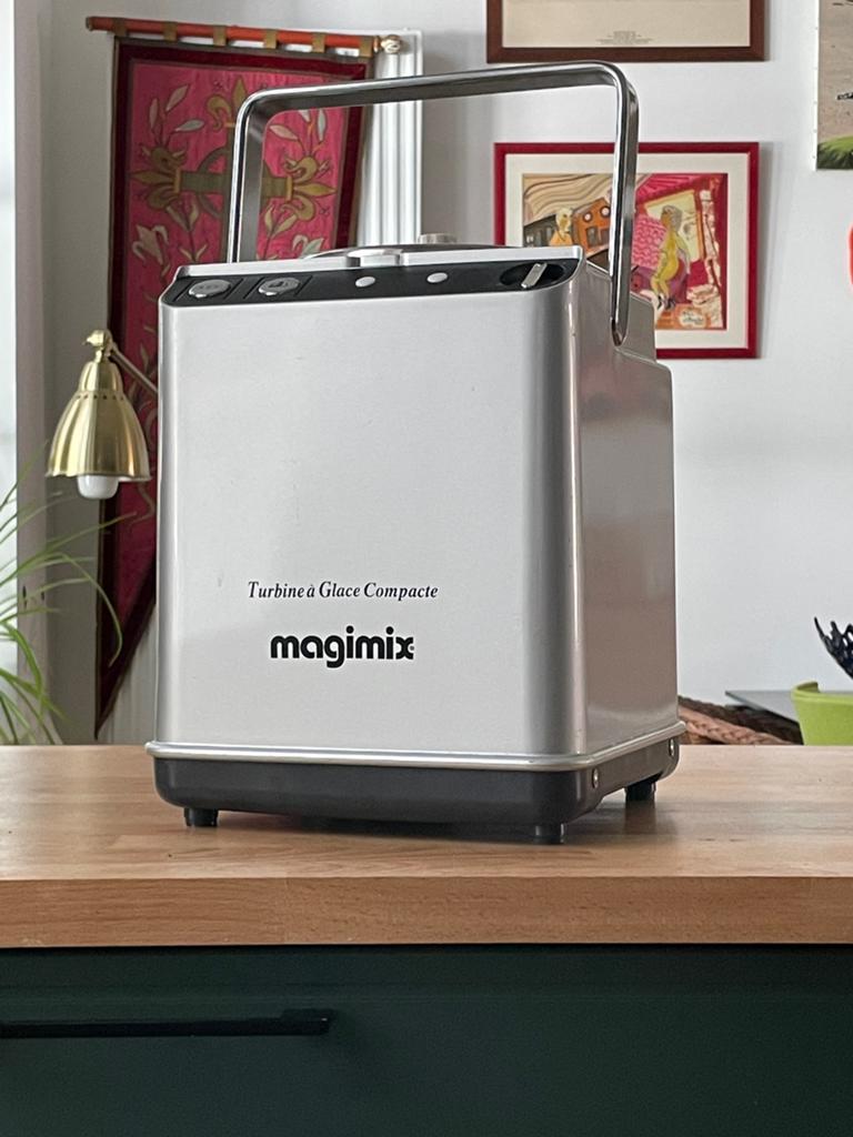 Magimix ijsmachine / sorbet, Elektronische apparatuur, Ophalen of Verzenden, Gebruikt, Koelelement