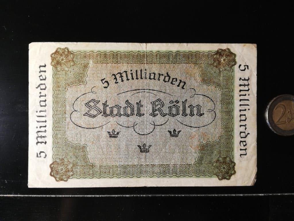 5 milliards de Cologne, Envoi