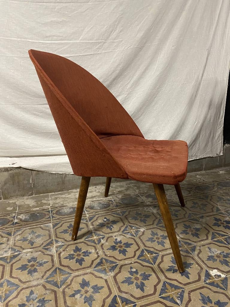 Vintage cocktail stoel, Ophalen, Huis en Inrichting
