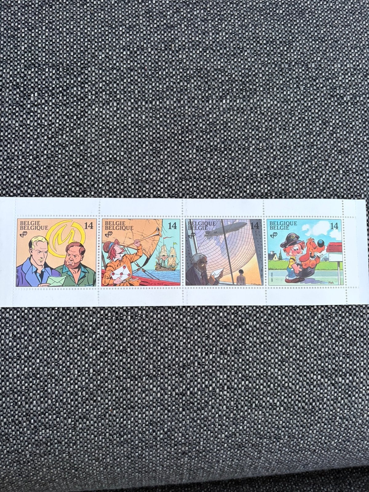 Stripfiguren postzegelboekje 22, Ophalen of Verzenden