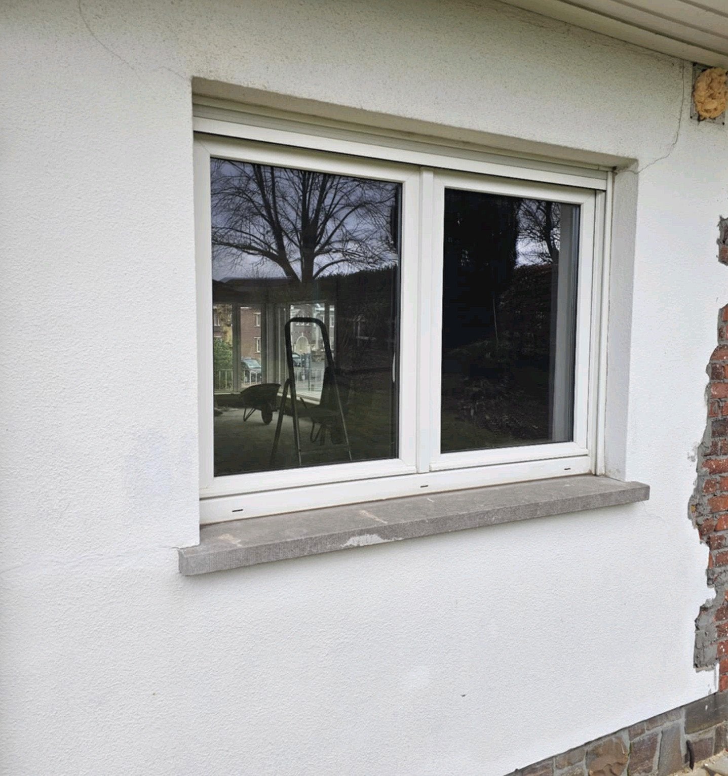 FENETRE PVC + VOLET 100x155, Enlèvement, Utilisé, Synthétique, Châssis de fenêtre