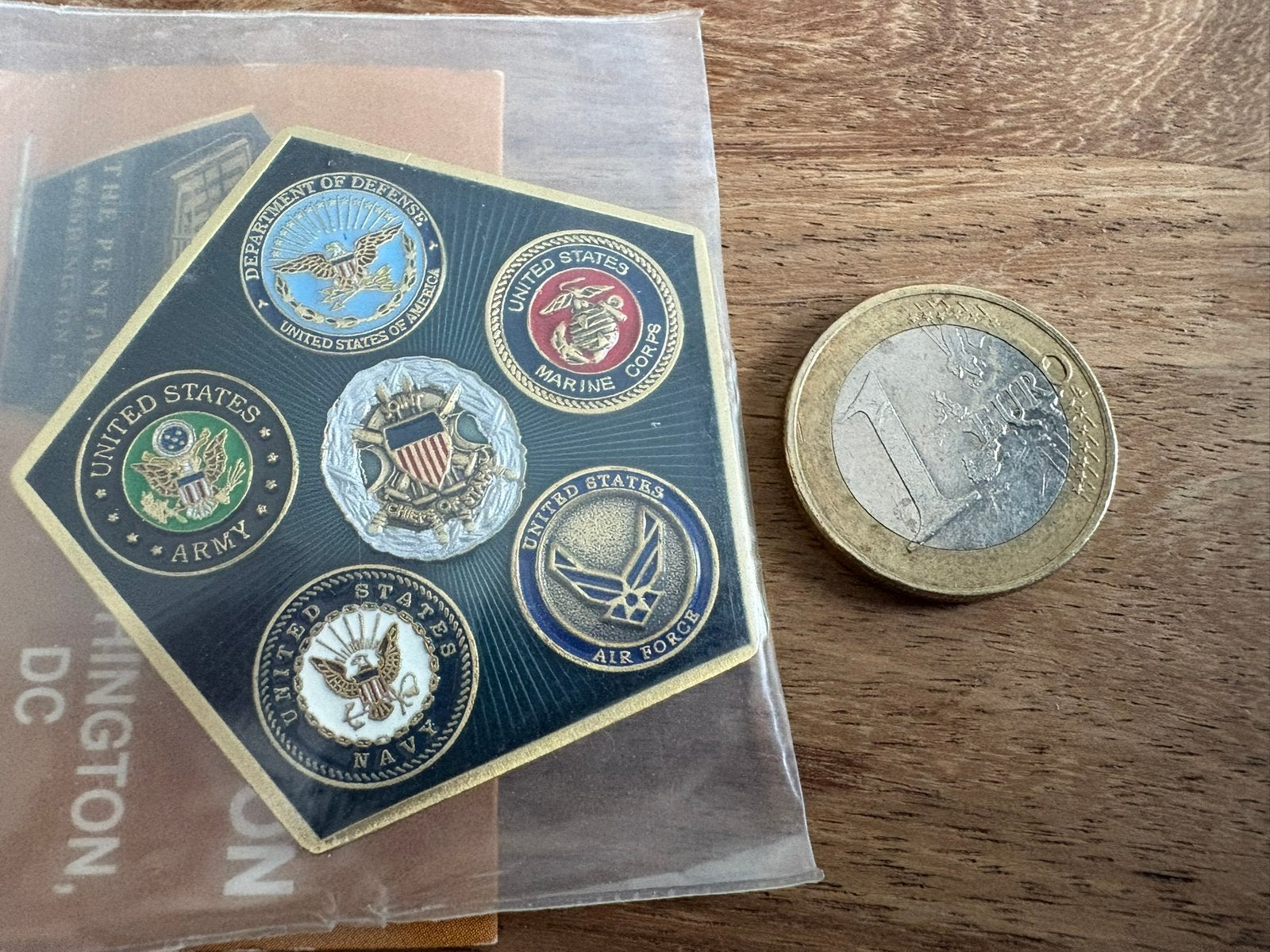 Médaille du Pentagone Wachington DC, Enlèvement ou Envoi