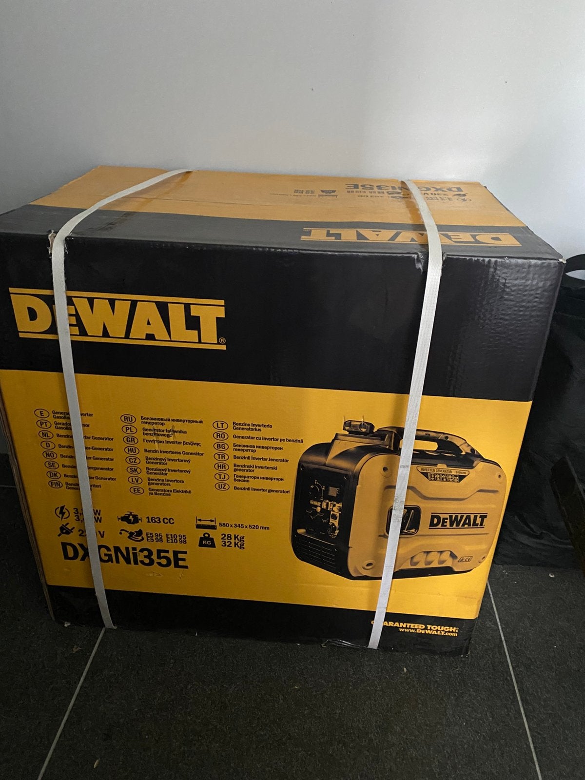 Inverter generator De walt 3,4 kw nieuw, Bricolage & Construction, Neuf, Enlèvement ou Envoi, Démarrage électrique, Moins de 5 kVA